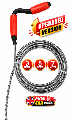 Flexible drain unblocking - drain, rods