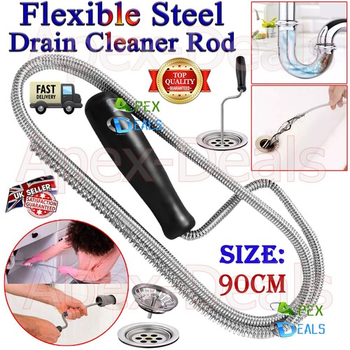 Drain unblocking spring snake - drain,