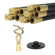 12Pcs Drain Rods 9.2m Outside