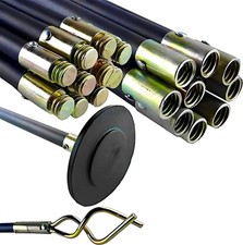 12 Piece Drain Rod Set 9m