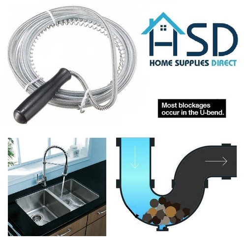 Long drain unblocker waste - 3m,