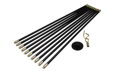 12pc drain rod - 12pc, set