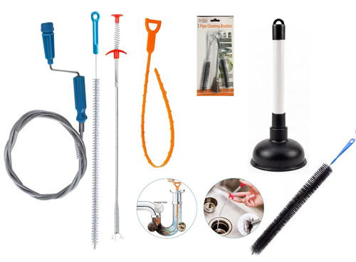 Drain cleaning sink - cleaning,