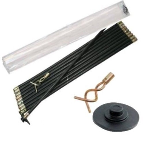 Piece plumbers drain rod - piece,
