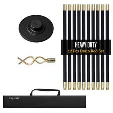 Crystals Drain Rods Set