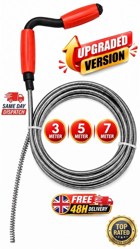 Flexible drain unblocking rods - flexible,