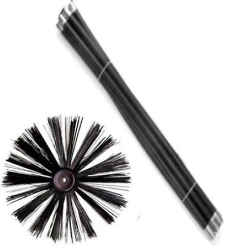 Chimney sweeping set - kit, sweep