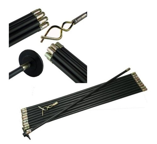 Drain rod set 12pc - 12pc,