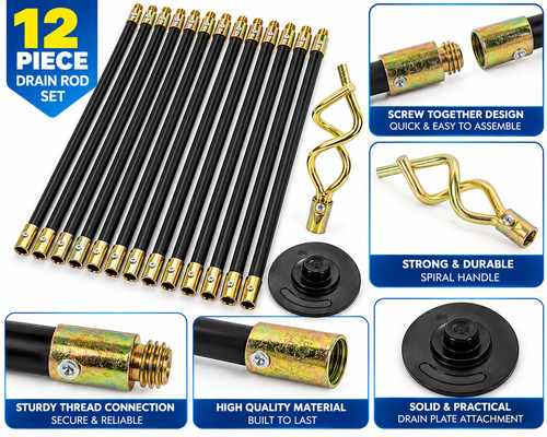 Pcs drain rod - pcs,
