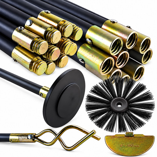Piece rod set drain - set,