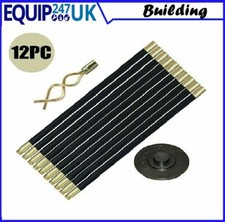 12 Piece Drain Rod Set 9m