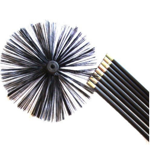 Chimney cleaning brush sweep - brush,