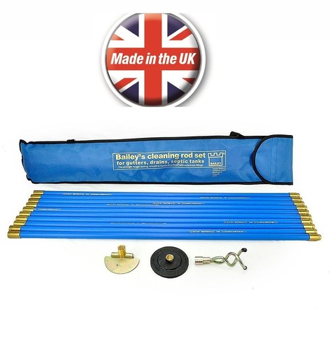 Bailey brass drain rods - brass,